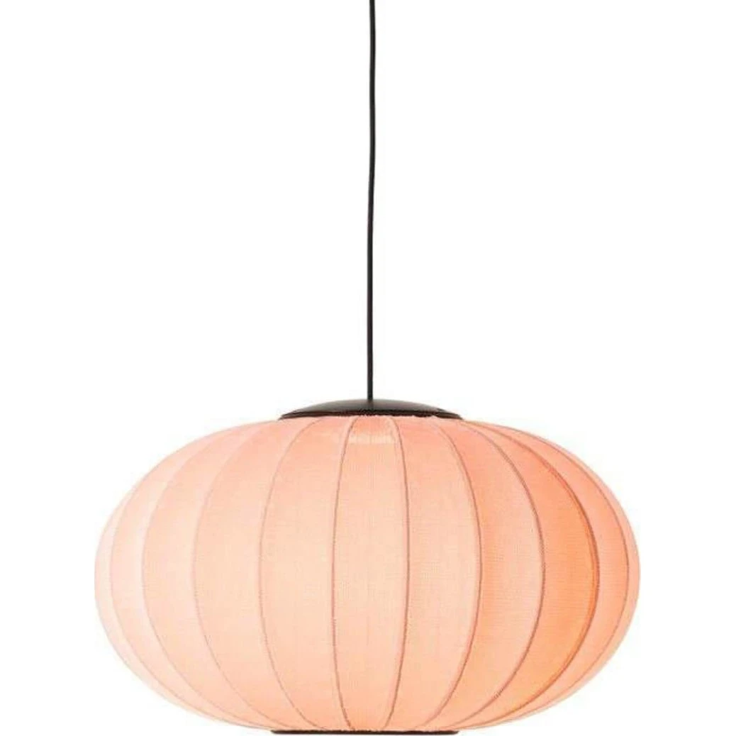 Made By Hand Knit-Wit 57 Oval LED Pendel Coral