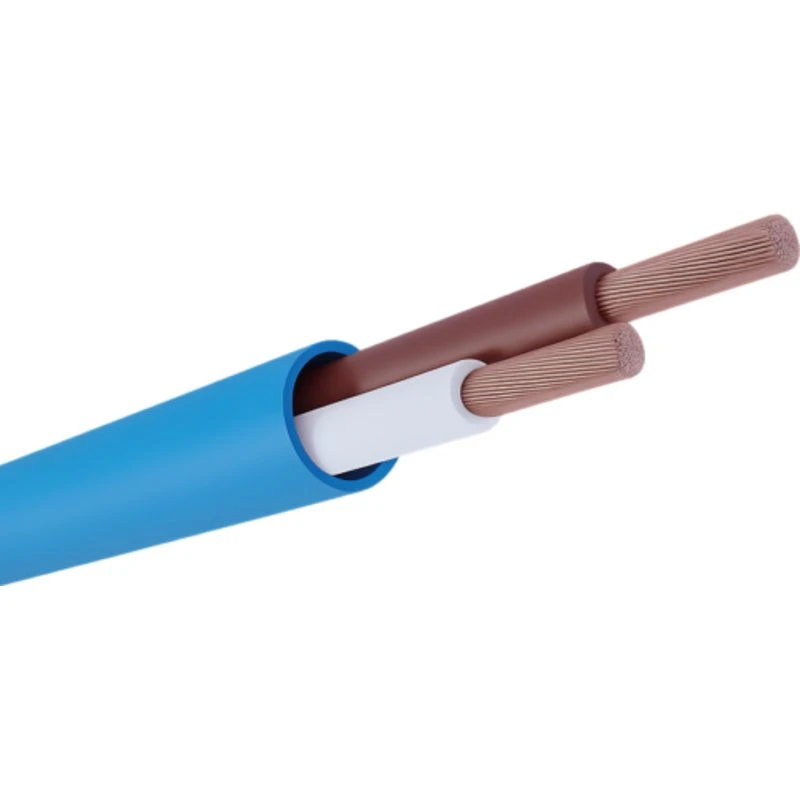 JMV CTS signalkabel, halogenfri, blå, 2x1,5 mm², 500 m