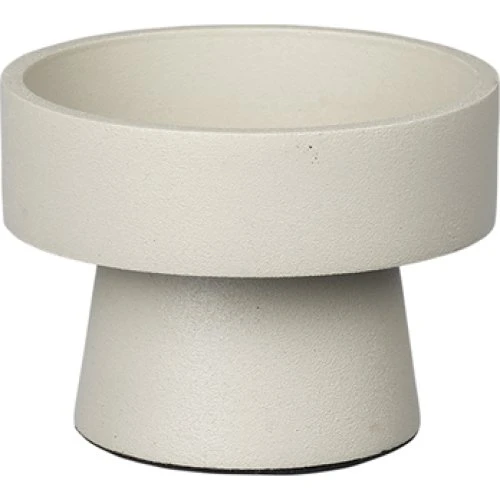 Broste Copenhagen Anker lysestage i pulverlakeret aluminium (Ø 8 cm)