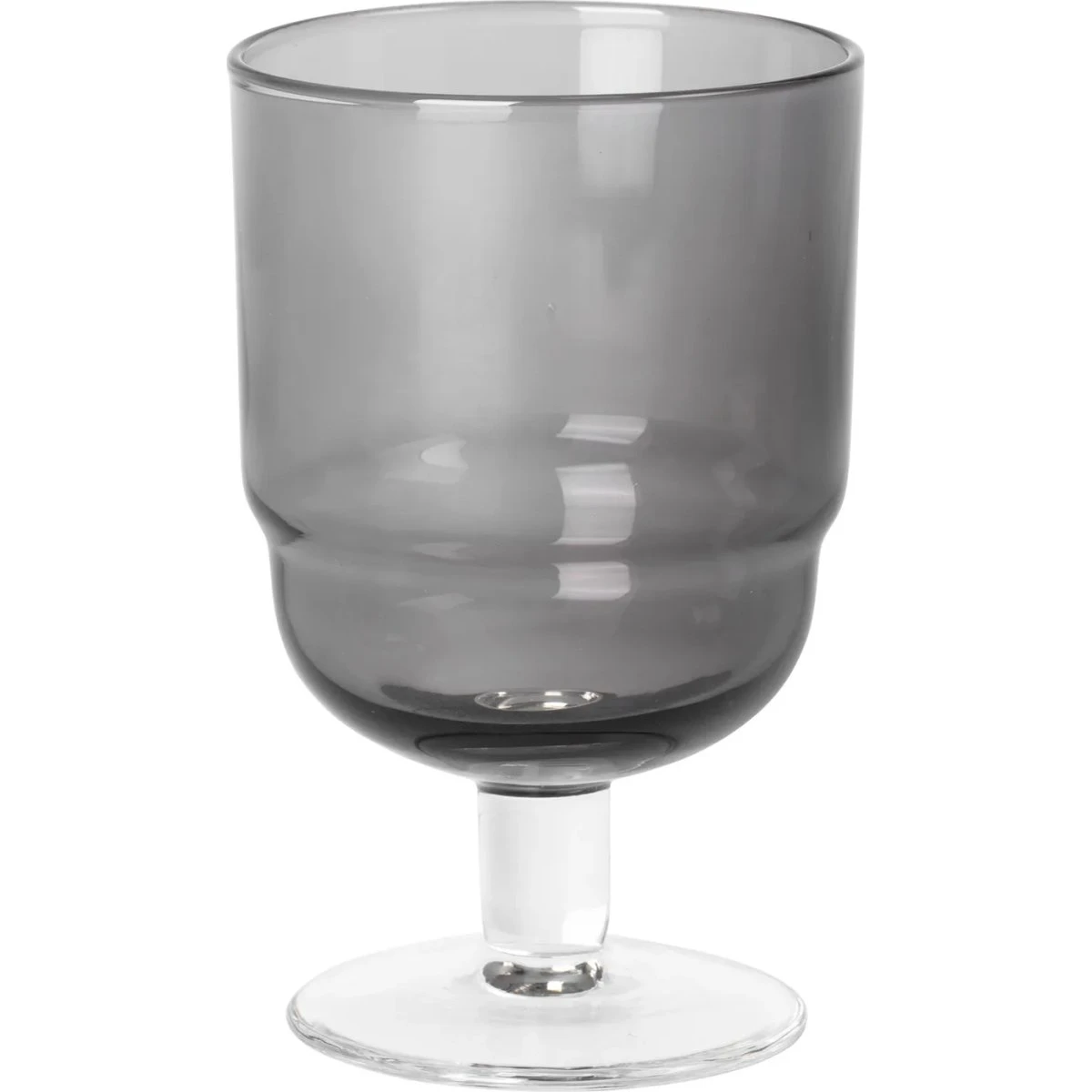 Broste Copenhagen Nordic Bistro hvidvinsglas 20 cl Smoke/Clear