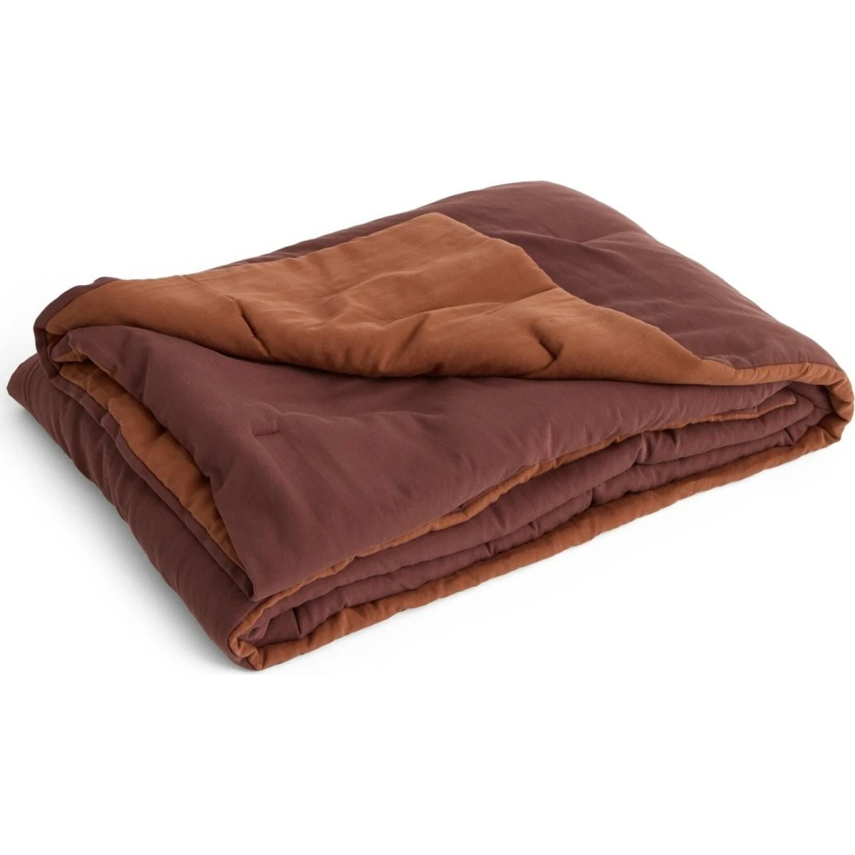 HAY Air Quilt Tæppe 140x200 cm - Iron Red