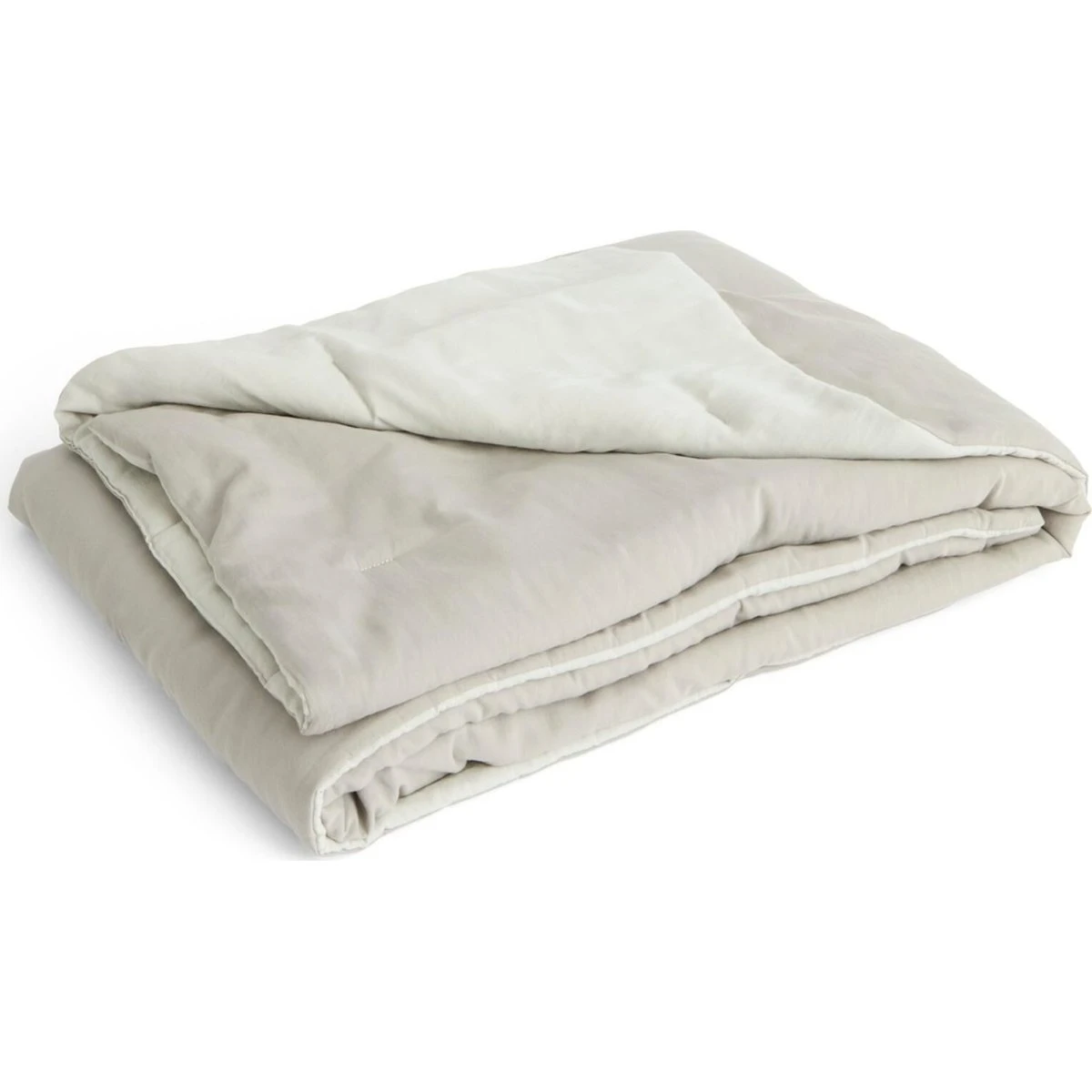 HAY Air Quilt Tæppe Soft Grey 140x200 cm