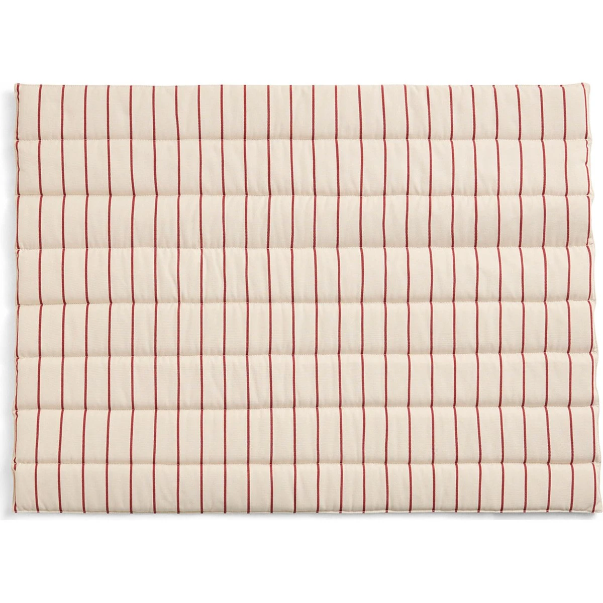 HAY Outdoor Market sofapude, beige/rød, 81x107 cm