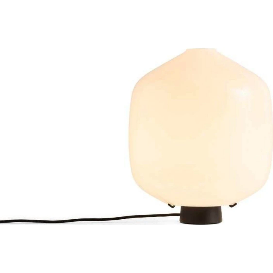 HAY Buoy Glass 300 Bordlampe - Opal Glas / Soft Black
