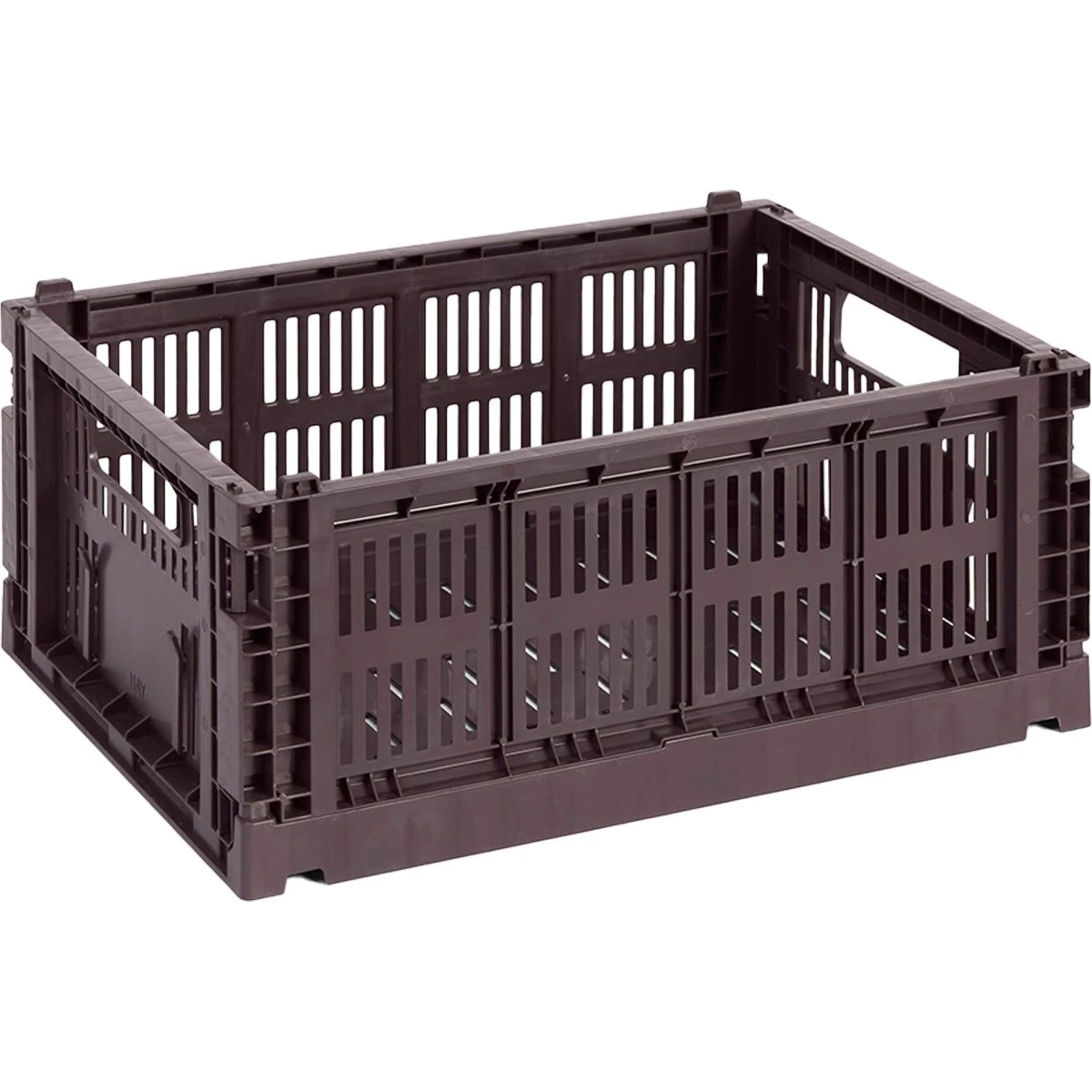 HAY Colour Crate Medium Opbevaringskasse - Bordeaux