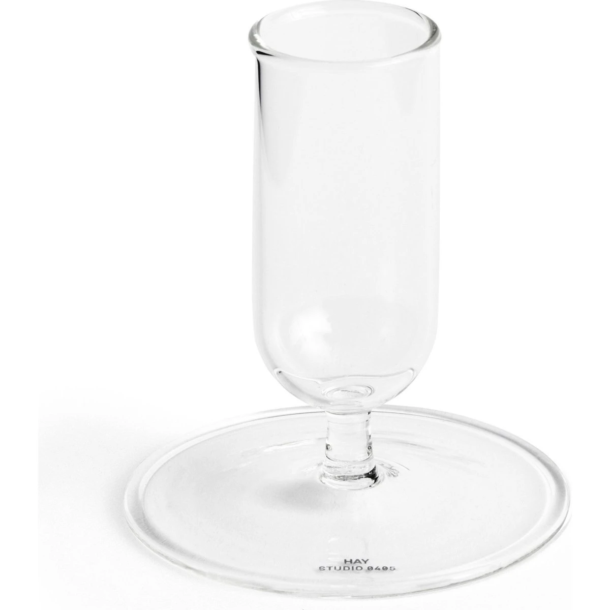 HAY Tiny Vase i klart borosilikatglas