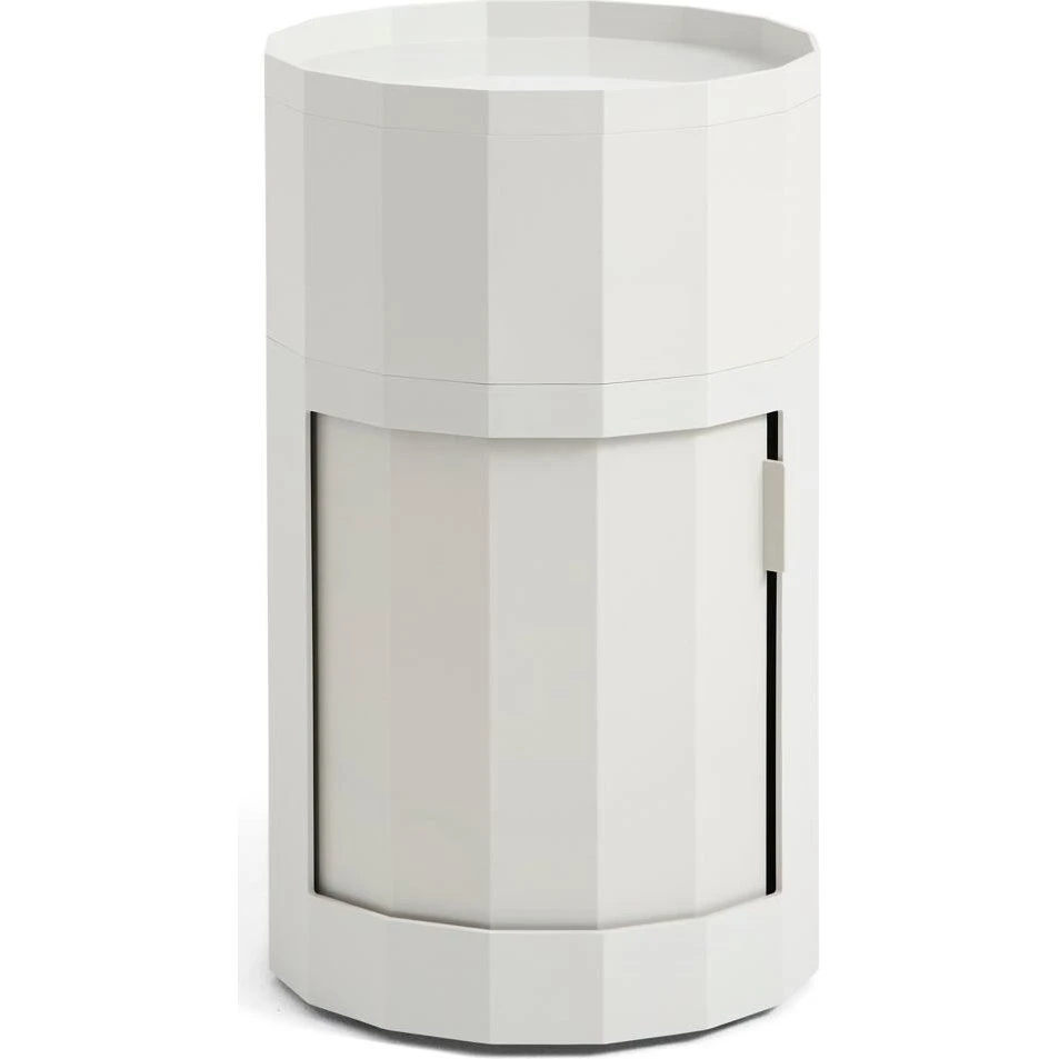 HAY Facet 101 Sidebord med hjul Misty Grey