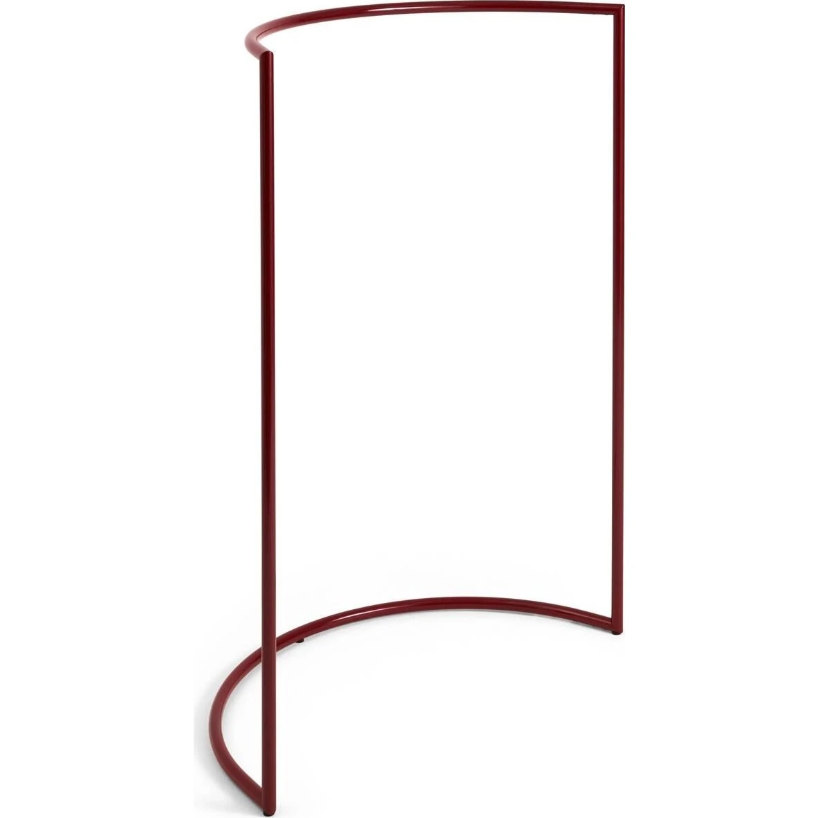 HAY Colour Rack C-Shape Tøjstativ - Maroon Red, 112x150 cm