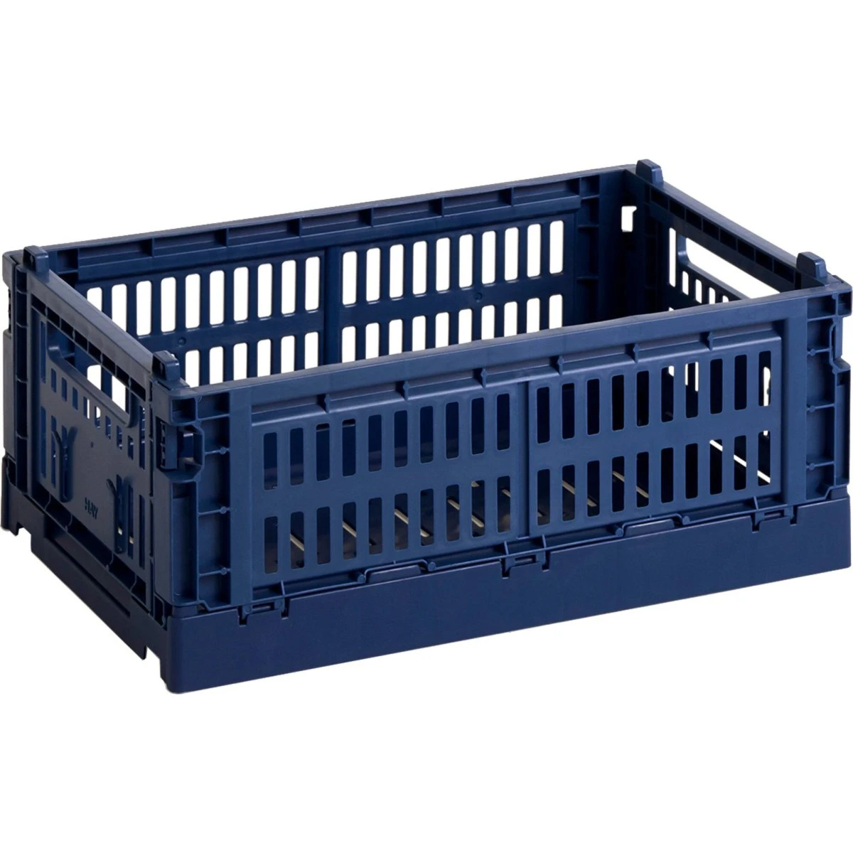 HAY Colour Crate S Opbevaringskasse - Dark Blue - 17x26,5 cm