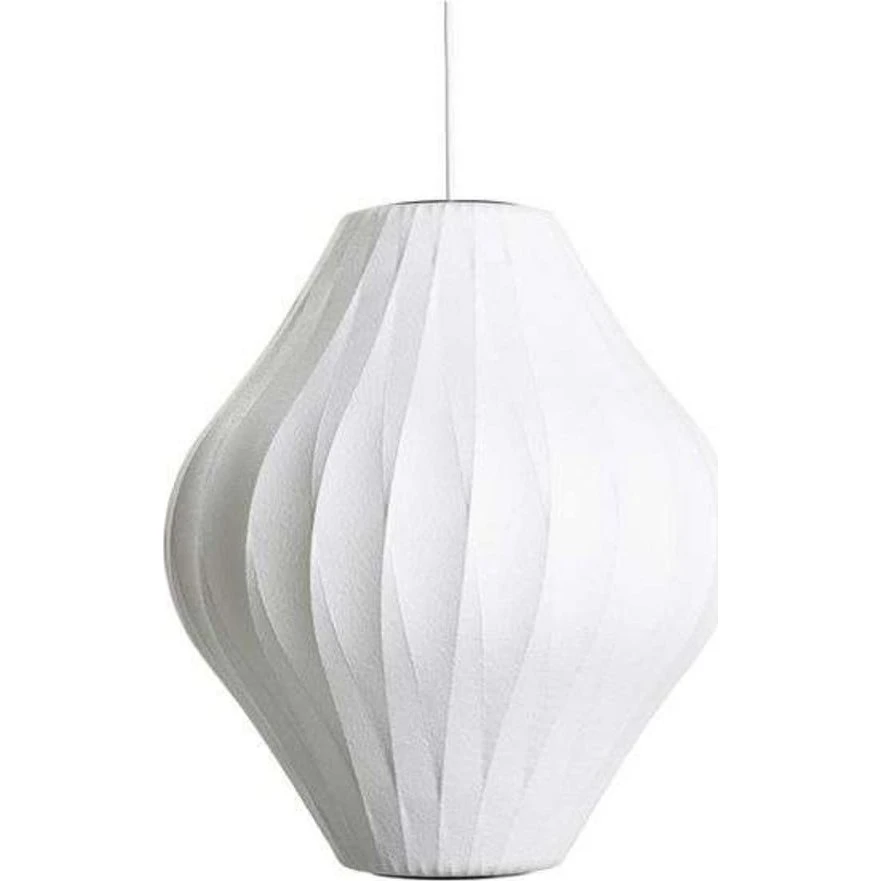 HAY Nelson Pear Crisscross Bubble pendel, 49 cm, Off-white