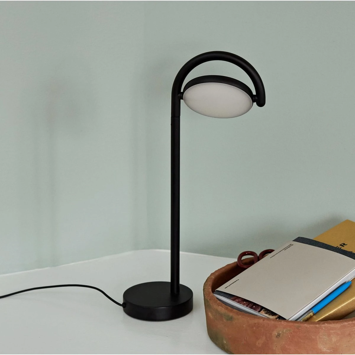 HAY Marselis Bordlampe Soft Black
