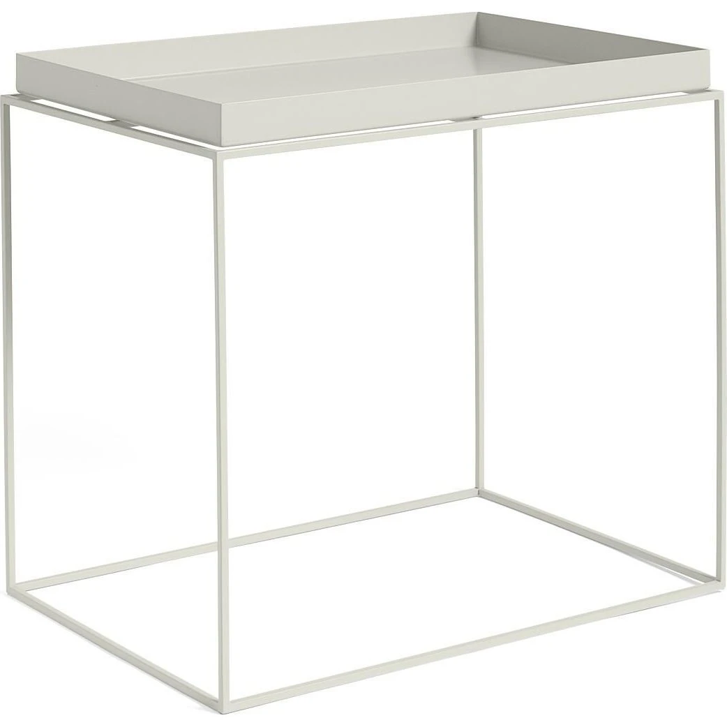 HAY Tray Sidebord Stor Varm Grå