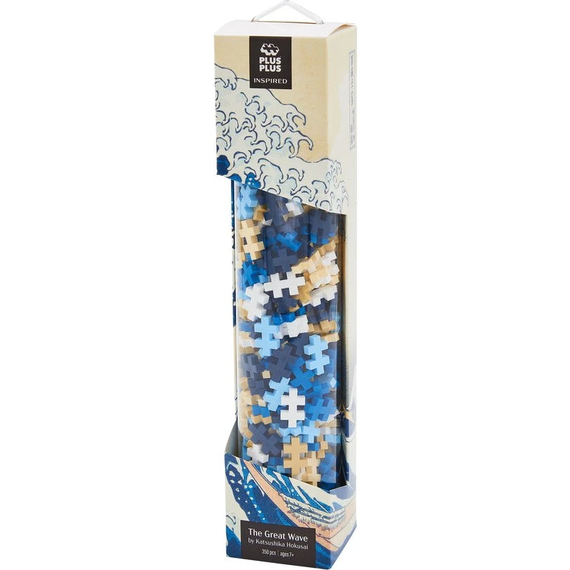 Plus-Plus Inspired Hokusai Kunst