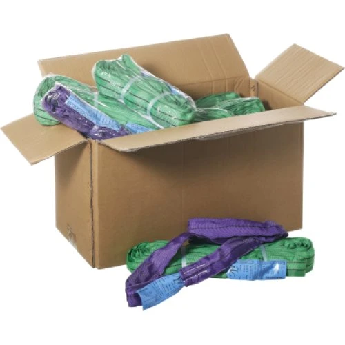 Rundslingssortiment m/ 20 stk. i polyester (1 og 2 ton)