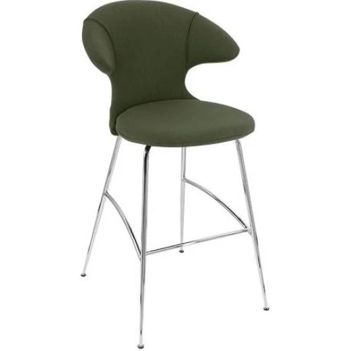 Umage Time Flies Barstol - Racing Green / Krom