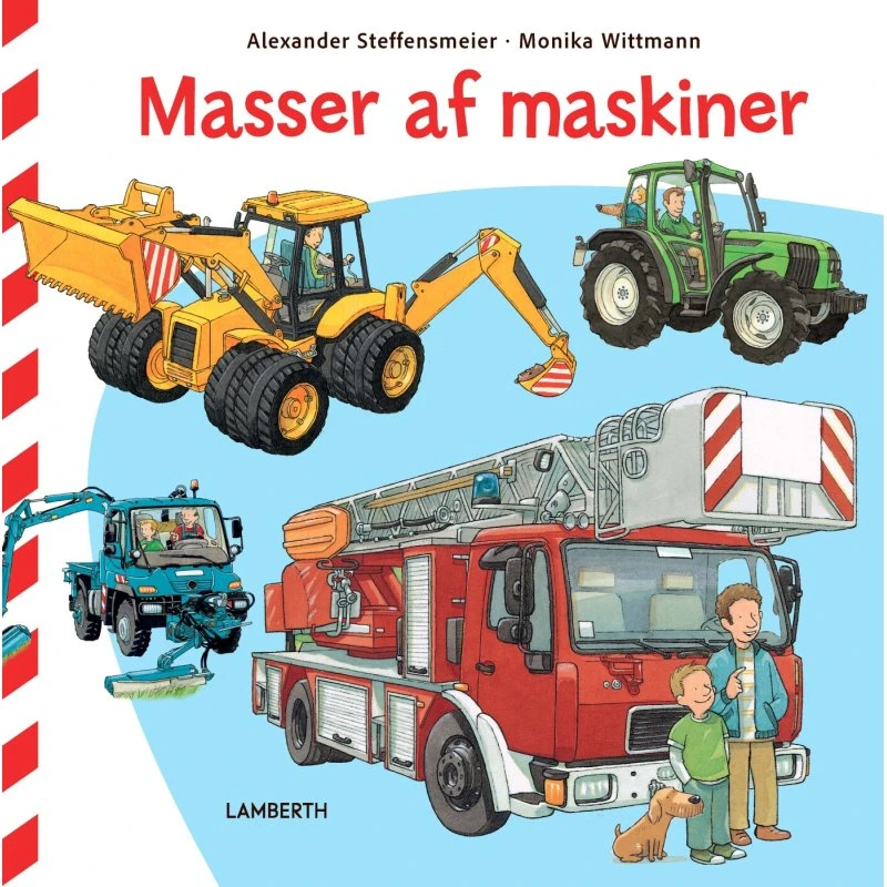 Masser af maskiner – Børnebog (Monika Wittmann)
