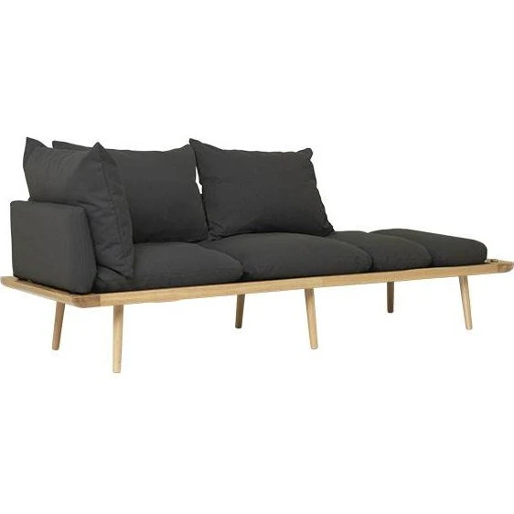 Umage Lounge Around 3-personers sofa - Eg/Shadow