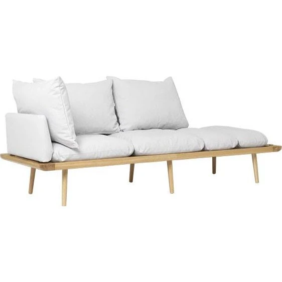 Umage Lounge Around 3-personers sofa - Eg/Sterling