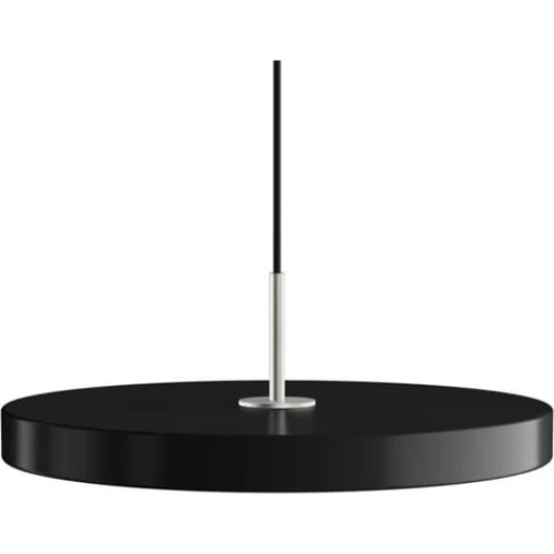 Umage Asteria Plus Medium Pendel - Sort/Stål