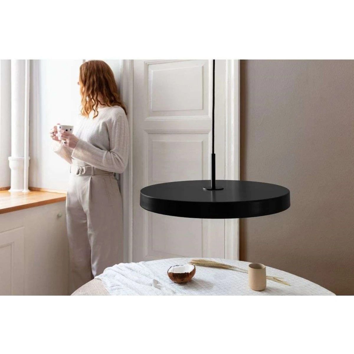 UMAGE Asteria Mini Pendel Black/Black Top
