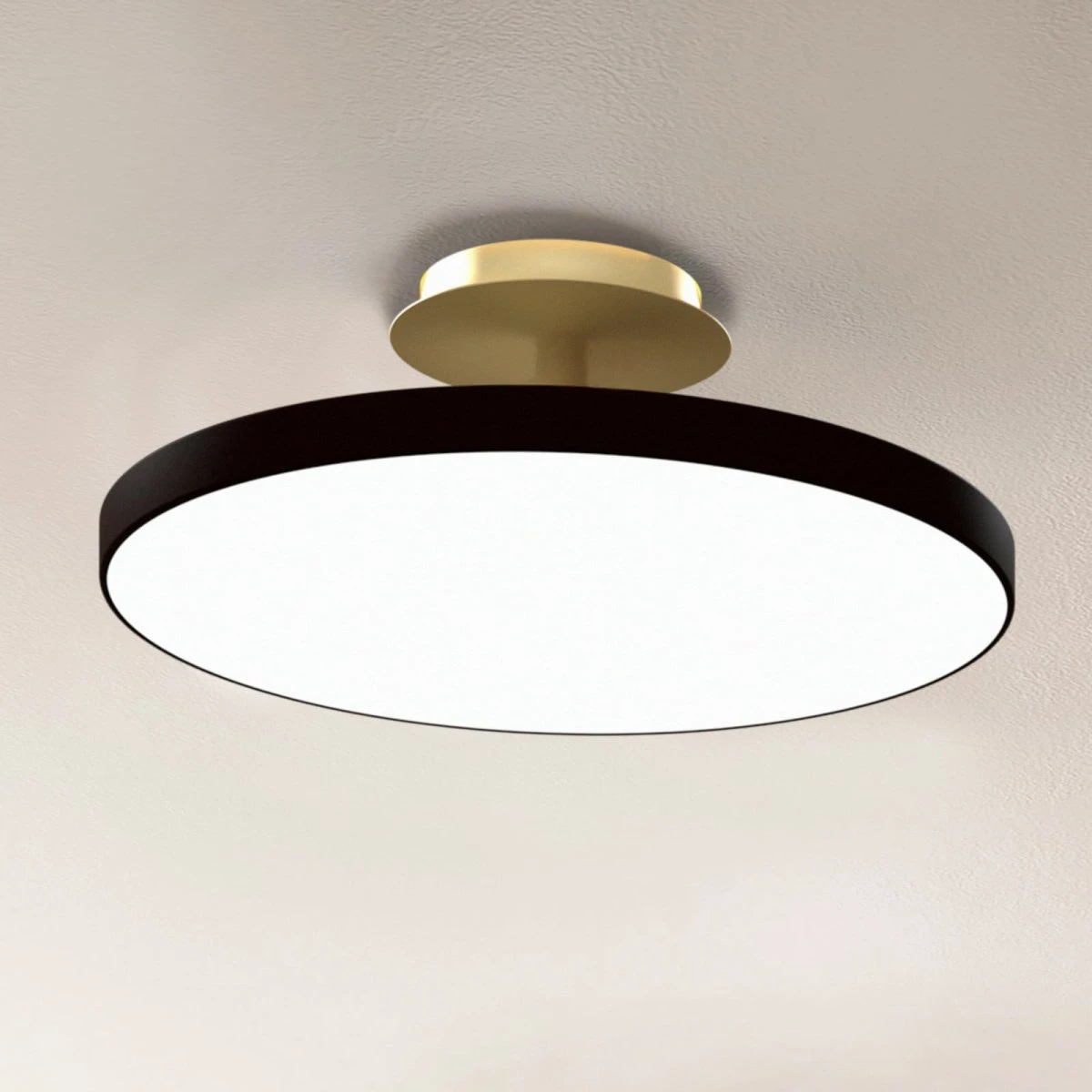 Umage Asteria UP PLUS LED-loftlampe, sort, 31 cm