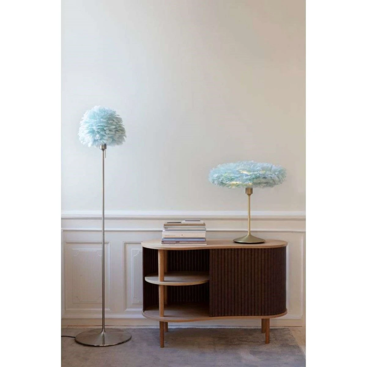 Umage Eos Esther Mini lampeskærm - Lys blå - Ø52 cm