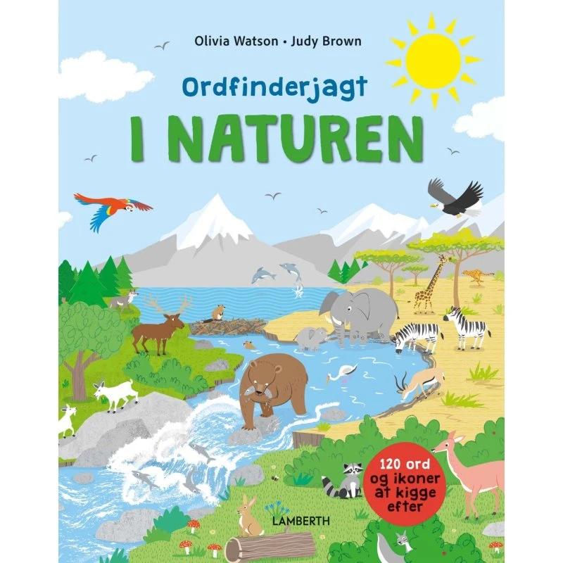Ordfinderjagt i naturen – børnebog (Hardcover, Olivia Watson)