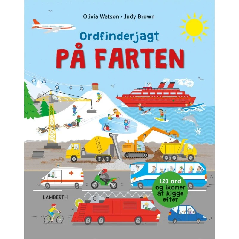 Ordfinderjagt På Farten – Børnebog (Hardcover)