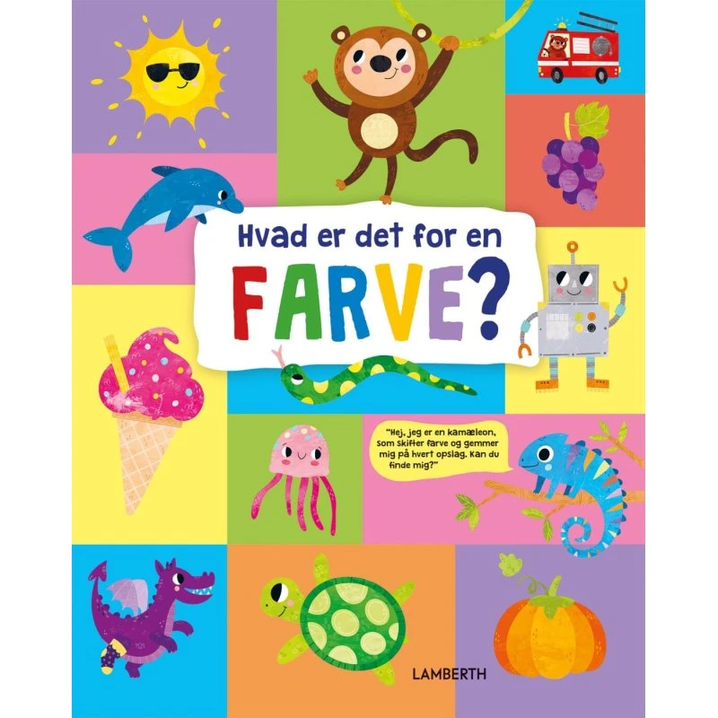 Hvad er det for en farve? – Børnebog (Hardcover)
