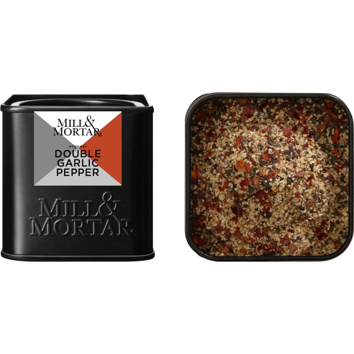 Mill & Mortar Double Garlic Pepper Økologisk 50 g