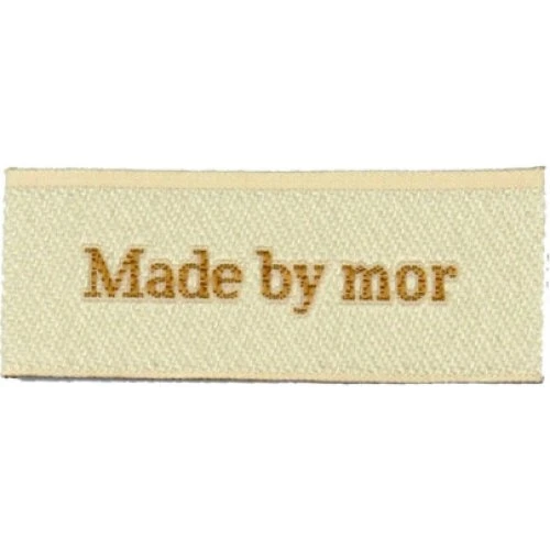 Label Made by Mor Sandfarve - 5x2 cm