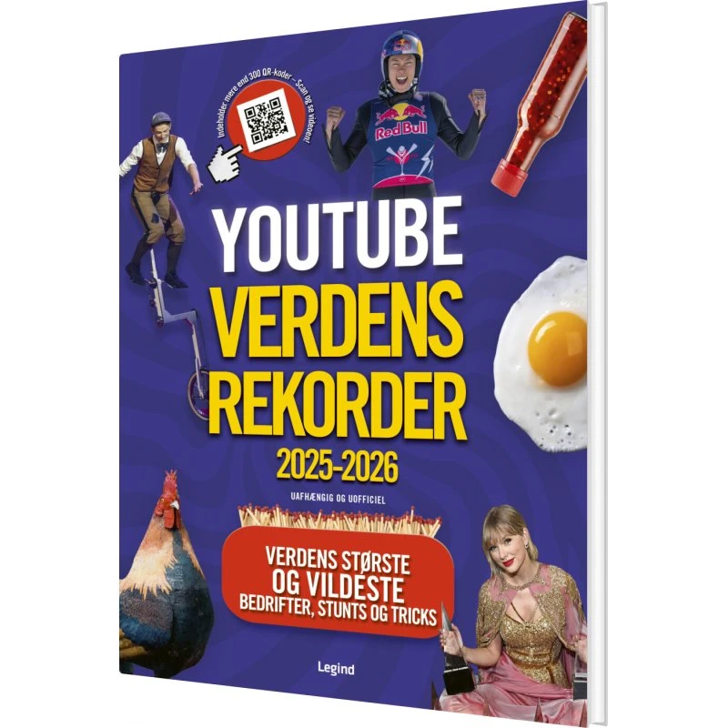YouTube Verdensrekorder 2025 – Børnebog (Hardcover)