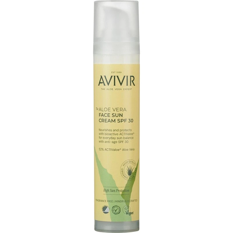 Avivir Sun Aloe Vera Sun Face SPF30 - 50 ml