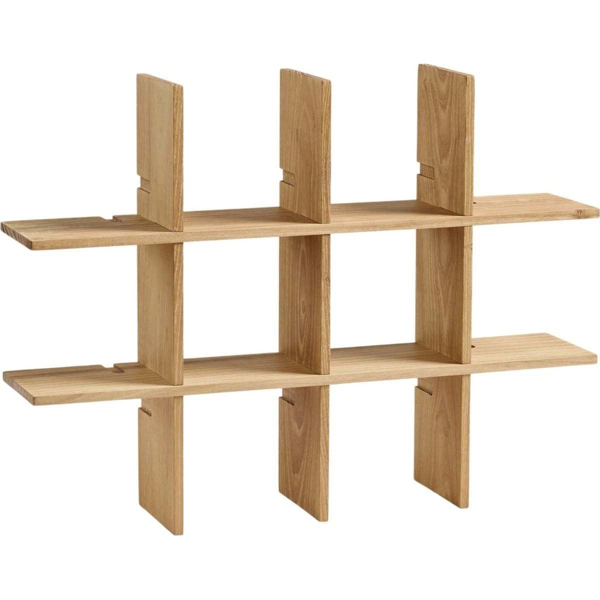 Aida RAW hylde i teak, 46,5 x 34,6 cm