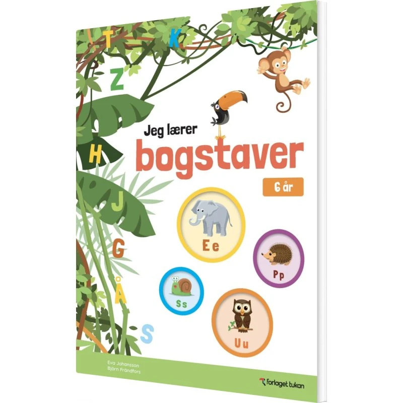 Jeg lærer bogstaver – øvebog til skolestart (6-7 år)