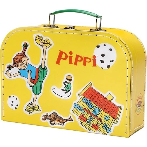 Pippi kuffert - Gul, 25 cm