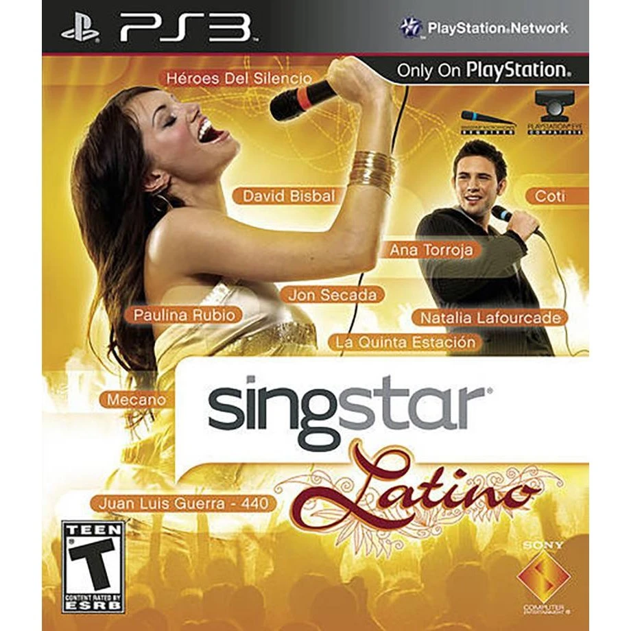 SingStar Latino (Import) til PlayStation 3