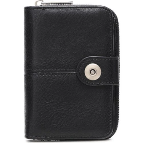Sikker & Stilfuld RFID-Damepung med Møntrum - Black