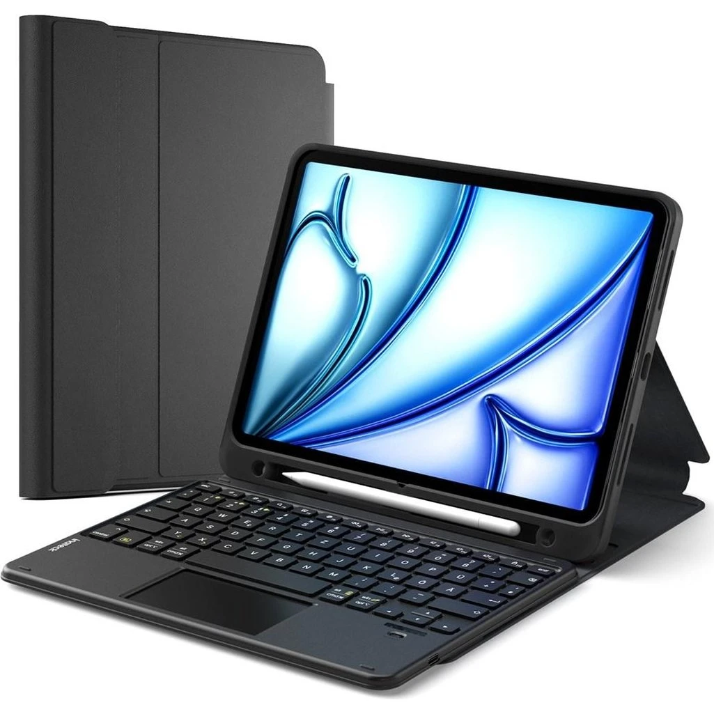 Inateck KB002 Tastatur-etui til iPad 10,9-11" - Sort