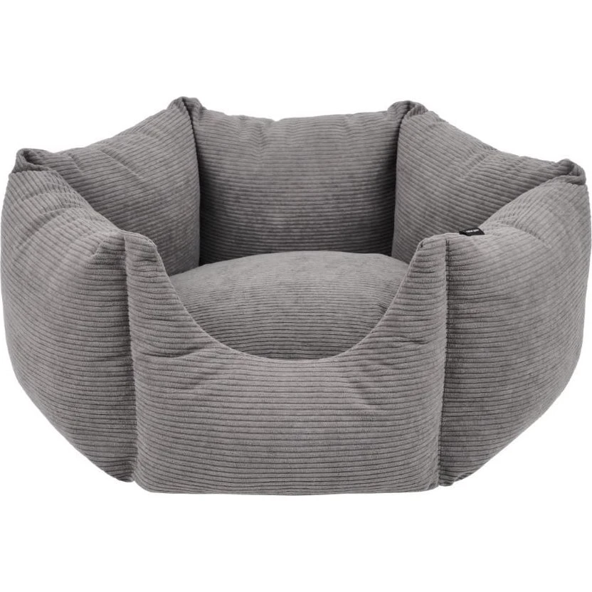 Nordic Paws Comfyhex Hundeseng - Koksgrå - Large 75x75x27 cm