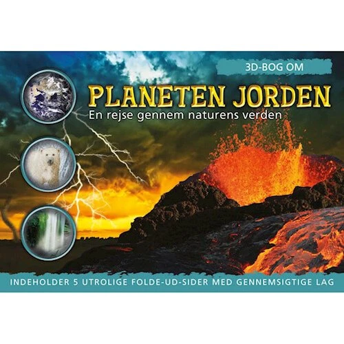 3D-bog: Planeten Jorden – Jen Green (Hardcover)