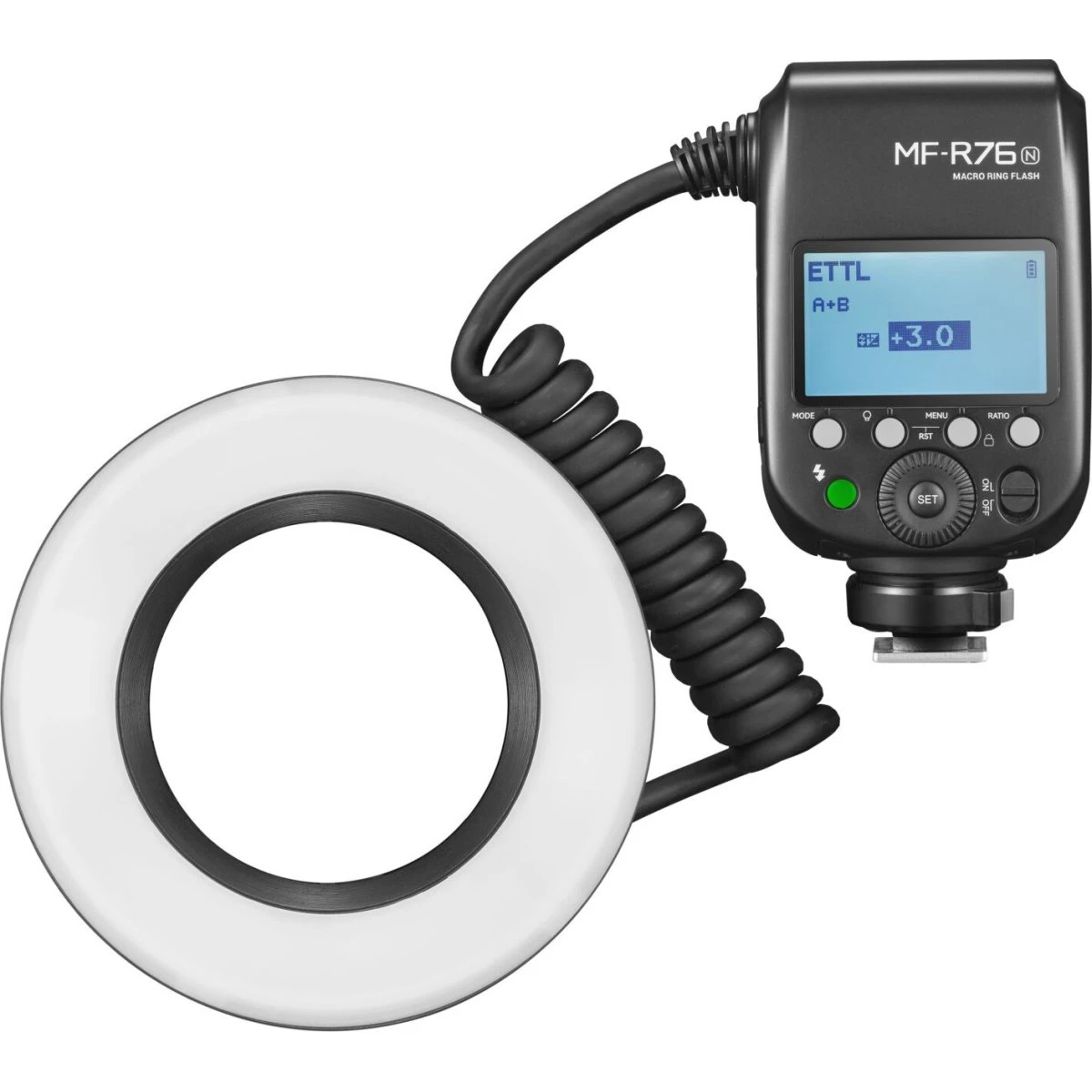 Godox MF-R76 TTL Makro Ring Flash til Nikon