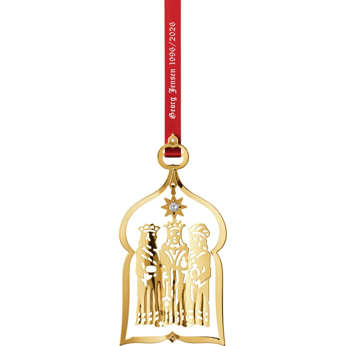 Georg Jensen 1996-jubilæumsmobil, guld