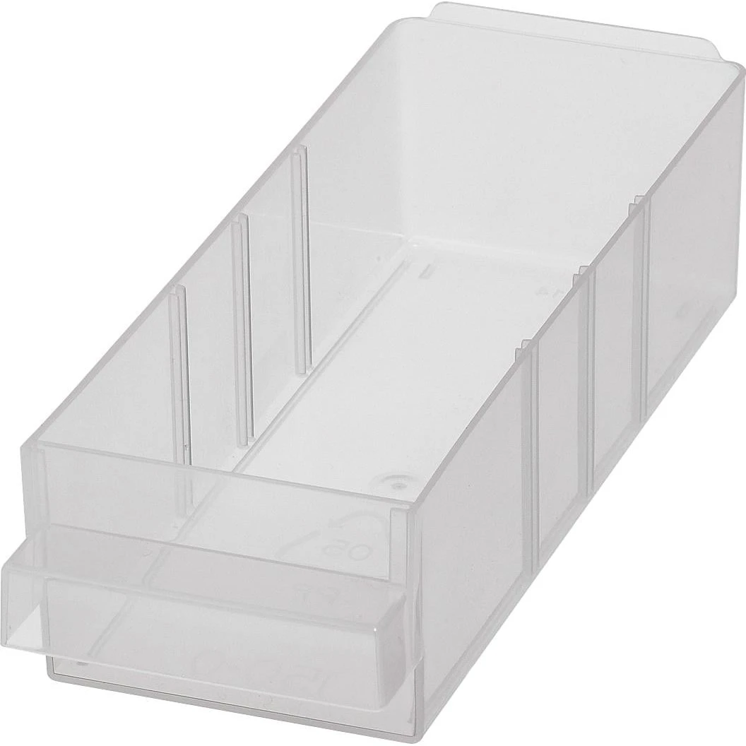 Raaco Skuffe 150-00 (41x55x153 mm) i gennemsigtig polypropylen