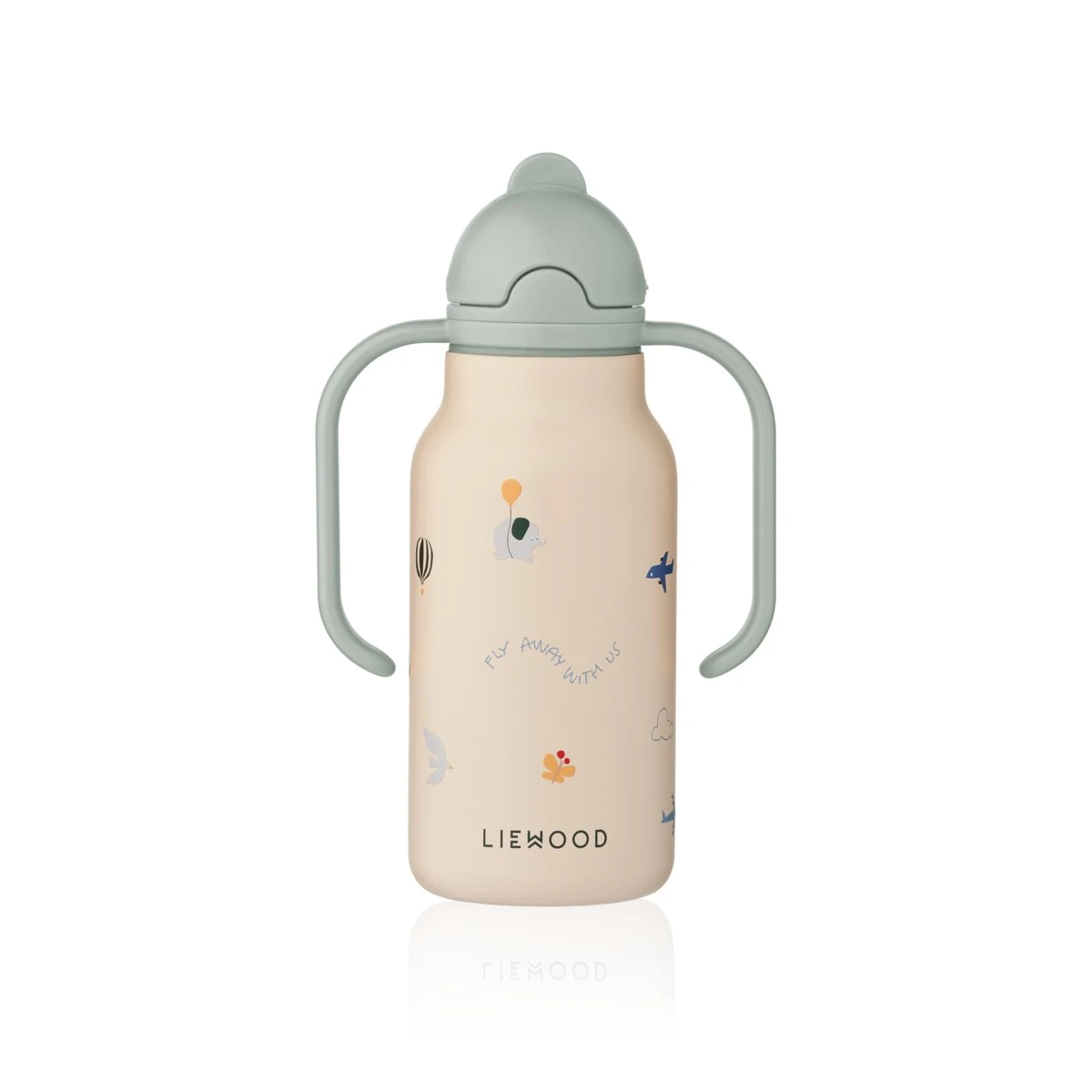 Liewood Kimmie drikkedunk 250 ml - Flying/Sandy