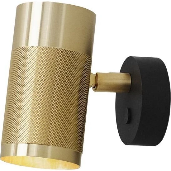 Thorup Copenhagen Patrone Væglampe i massiv messing, 120 mm