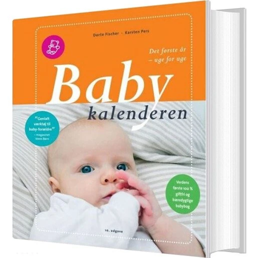 Babykalenderen – Krop & Sind (hardcover)