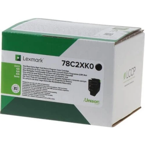Lexmark 78C2XK0 Sort Extra High Yield Toner