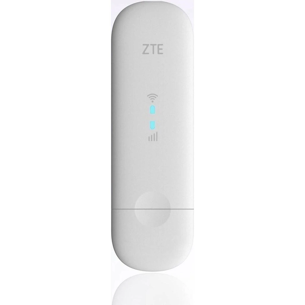 ZTE MF79U Mobilt modem med 4G LTE og Wi-Fi - Hvid