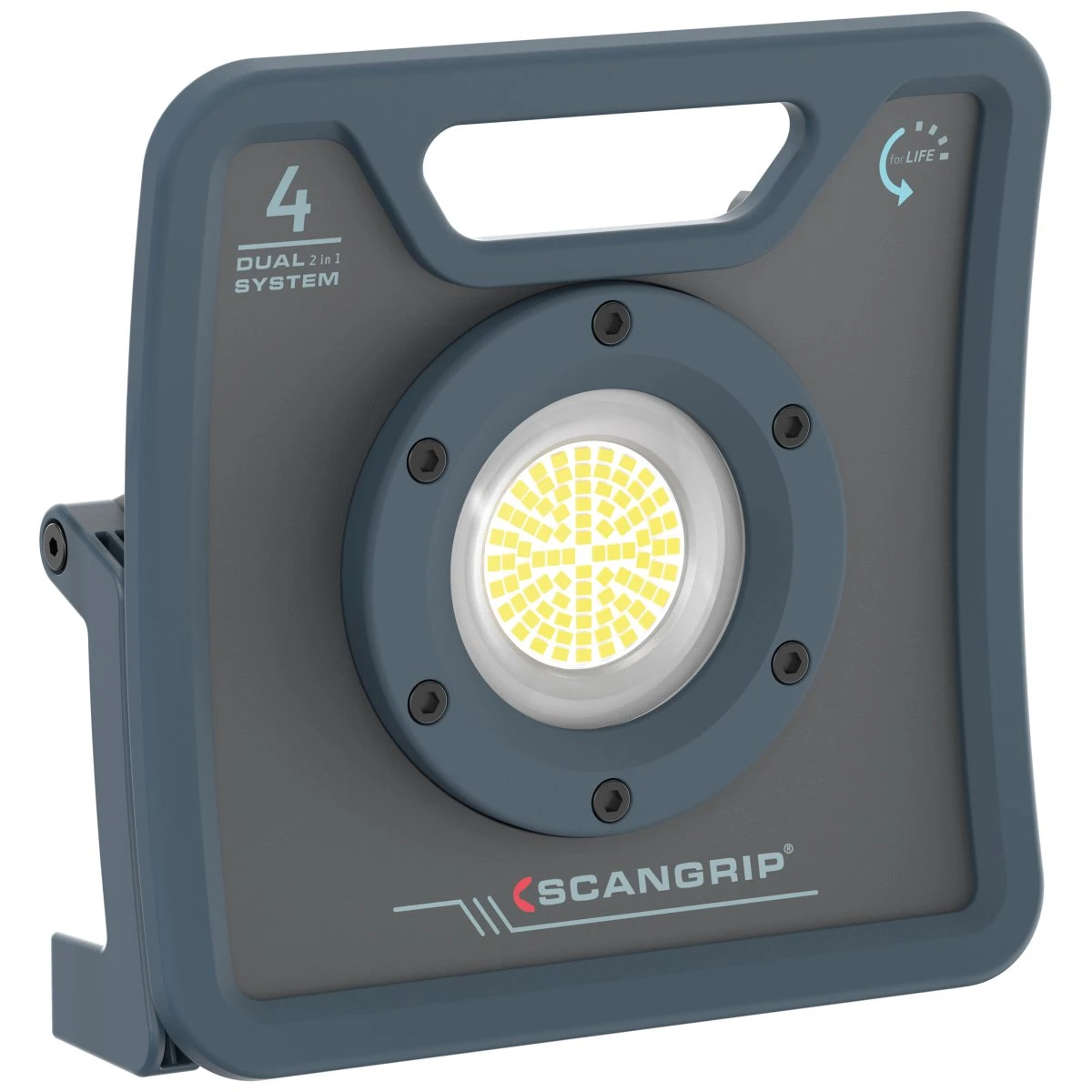 Scangrip Nova 4K C+R LED-arbejdslampe 4000lm Batteri/230V